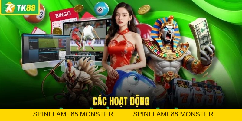 TK88 Là Gì? Tìm Hiểu Thương Hiệu Giải Trí Uy Tín Châu Á - SPINFLAME88